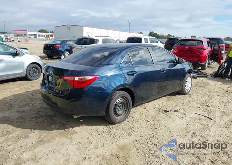 2019 Toyota Corolla Le z USA, uszkodzony, nr VIN 2T1BURHE3KC223689